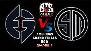 GAME 1 EG VS TSM - GRAND FINALS BO5 - BTS PRO SERIES 2022 S13 AMERICAS DOTA.