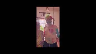 Видео Кати Светланы и Армена  8 марта в день фестиваля Holi  в Индии, 8 March 2023