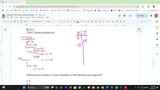 AP CSP MCQ Practice: Nested Conditionals
