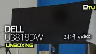 [21:9 4K] DELL U3818DW 개봉기, 진정한 와이드의 길로 안내합니다. / DELL U3818DW Unboxing, 21:9 video