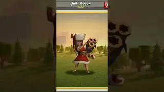 Jolly Queen ❤️ | #clashofclans #amplifire_gaming #youtube #shorts #queen