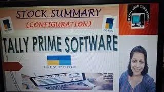 Tally Prime Software : Stock Summary F12 (Configuration).....✍️