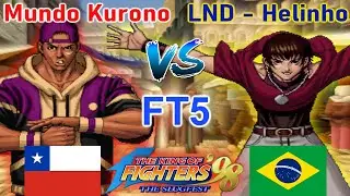 KOF 98 - Mundo Kurono vs LND - Helinho FT5