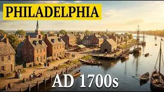 Philadelphia 1700s: The Colonial Megacity That Built America (AI Reconstruction)
