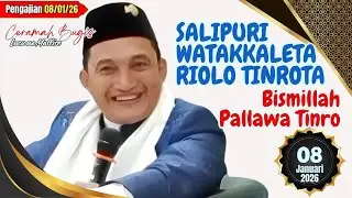 Pengajian 08/01/26 | Bismillah Pallawa Tinro, Ceramah Bugis #ustadmuhammadzyusuf