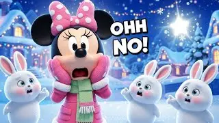 Ohh No! 😱 Minnie Mouse & the Snow Bunnies ❄️✨ | Magical Winter Story | 3D Cartoon