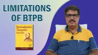 LIMITATIONS OF BTPB (REPERTORY) EXPLAINED BY DR. KEDARNATH A. LONGANI M.D (HOM) | LONGANI CLINICS