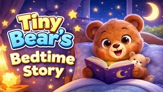 Tiny Bear Bedtime 🧸🌙 | Sleepy Lullaby for Babies & Toddlers | Calm Night Song
