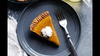 Healthy Pumpkin Pie