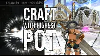 Craft with Max Pot of any Weapon for 6th Anniversary - Toram Online