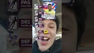 Могу ли я создать игрока с общим рейтингом 98? #футбол #соккер #eafc #шорты