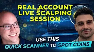 Crypto Collapse, We Trade It Live &mdash; Real Account Scalping Session