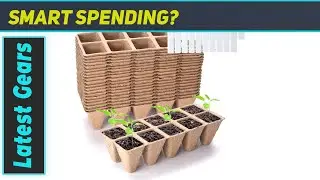 Biodegradable Seed Starter Peat Pots for Healthy Plant Growth
