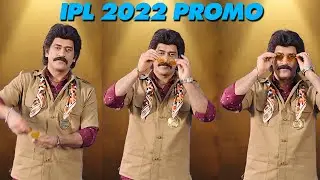 MS Dhoni As Rajinikanth In IPL 2022 Promo | Tata IPL Promo Song | CSK KKR RCB MI SRH LSG | New Look