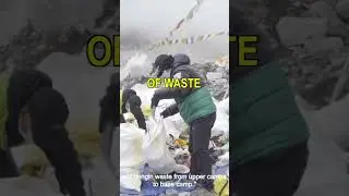 Everest&rsquo;s Shi*ty Garbage Problem (Just Got 34,000kg Better) #shorts #everest #mountains