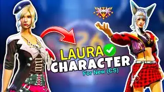 Laura Character Combination( For CS Rank )| Cs Rank Best Character Skill| Laura Character Skill 😍|