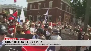 Furman investigates claim that professor participated in 2017 &lsquo;Unite the Right&rsquo; rally