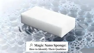 FAKE vs REAL Melamine Cleaning Sponge Pad Quality Test! 🧐