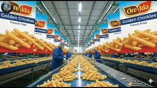 Inside a Frozen Fries Factory From Whole Potatoes to Crispy Ore Ida Style Fries Entire Process