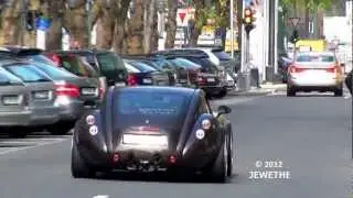 Wiesmann GT MF4 Incredible Acceleration Sounds in Dusseldorf! (1080p Full HD)