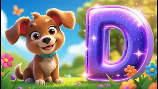 Phonics Letter D | D is for Dog 🐶 | Fun Phonics Song for Kids | ABC Learning Video