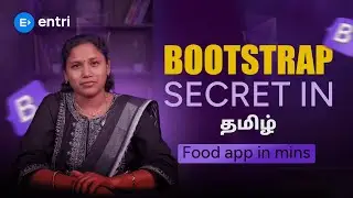 Bootstrap Tutorial in Tamil | Full Beginner Guide + Food App Project