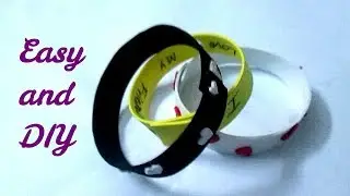 DIY Friendship Bracelets or Bands with foam sheet||Easy and simple||