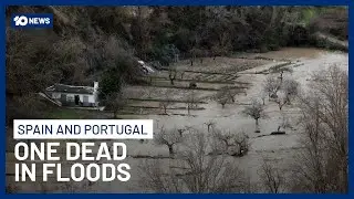 Storm Leonardo Floods Spain And Portugal, Killing One And Leaving Woman Missing | 10 News