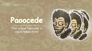 Digital Speedpaint Done by @Paoocede  | DigiDraw Turing Basic S Tablet
