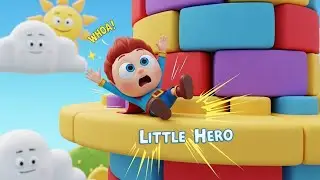 Little Fortnite Hero Missed the Sky Tower | Kids Songs & Nursery Rhymes