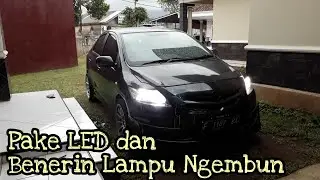 Vios Limo | Ganti lampu depan LED & Perbaiki headlamp ngembun