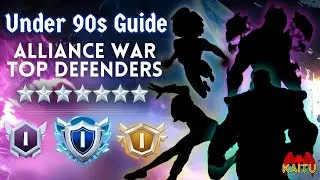 Top Defenders & Placements to WIN Alliance War (Under 90s!) MCOC 2025
