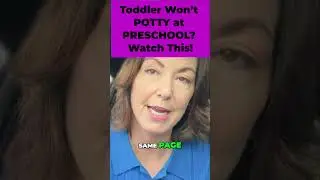 Toddler Won&rsquo;t Potty at Preschool?  Watch This #pottytraining #parenting #preschool #toddlers