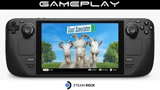 Goat Simulator 3 Steam Deck Gameplay