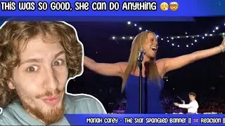 Mariah Carey - The Star Spangled Banner || Reaction || She Absolutely Killed this Performance 🔥