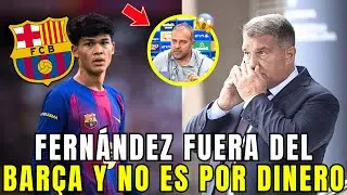 BOMBA INTERNA DRO FERNÁNDEZ APARTADO DEL BARÇA CAOS TOTAL! NOTICIAS BARÇA HOY