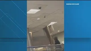 Sewer line breaks, water pours through ceiling at Hartsfield-Jackson Atlanta International Airport