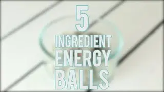 5 Ingredient Chocolate Almond Energy Balls | The Fitchen
