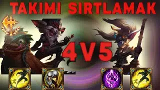 SOLONUN KRALI KLED 4V99 OYUN TAŞIYOR!! ÖĞRETİCİ OYNANIŞ KLED!!