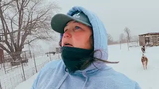 The storm is here, and I'm scared.