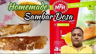 Homemade Sambar Masala Dosa ❤️| Food | Cooking| Vlog | Recipe | Uk Explore