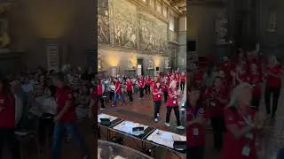 Ingresso Istruttori BLSD presso Palazzo Vecchio