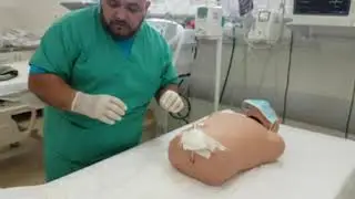 curacion de drenaje