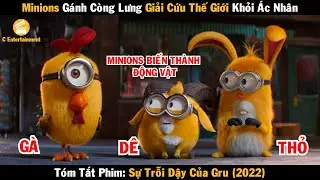 Review Phim Minions g&aacute;nh c&ograve;ng lưng giải cứu thế giới khỏi &aacute;c nh&acirc;n | Sự trỗi dậy của Gru