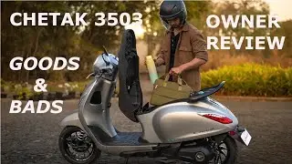 Chetak 3503 Model - Owner Review - My Honest Chetak Electric Scooter Experience | Pros & Cons