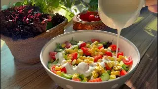 Delicious salad recipe that took the internet by storm!A very tasty, easy and healthy salad!