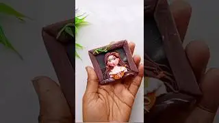 This mini frame made by polymer clay 🔥🥰 #shorts #viralshorts #clayart