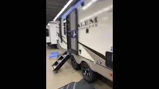 2022 SALEM HEMISPHERE 270RKS, LUXURY TRAVEL TRAILER, FRONT KITCHEN, WASHER/DRYER PREP.