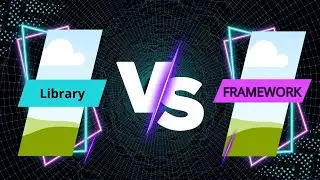 Difference between Library and Framework with practical example