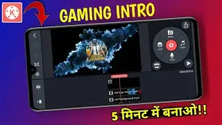 How to make gaming intro || slash logo reveal intro in kinemaster || Gaming intro kaise banaye